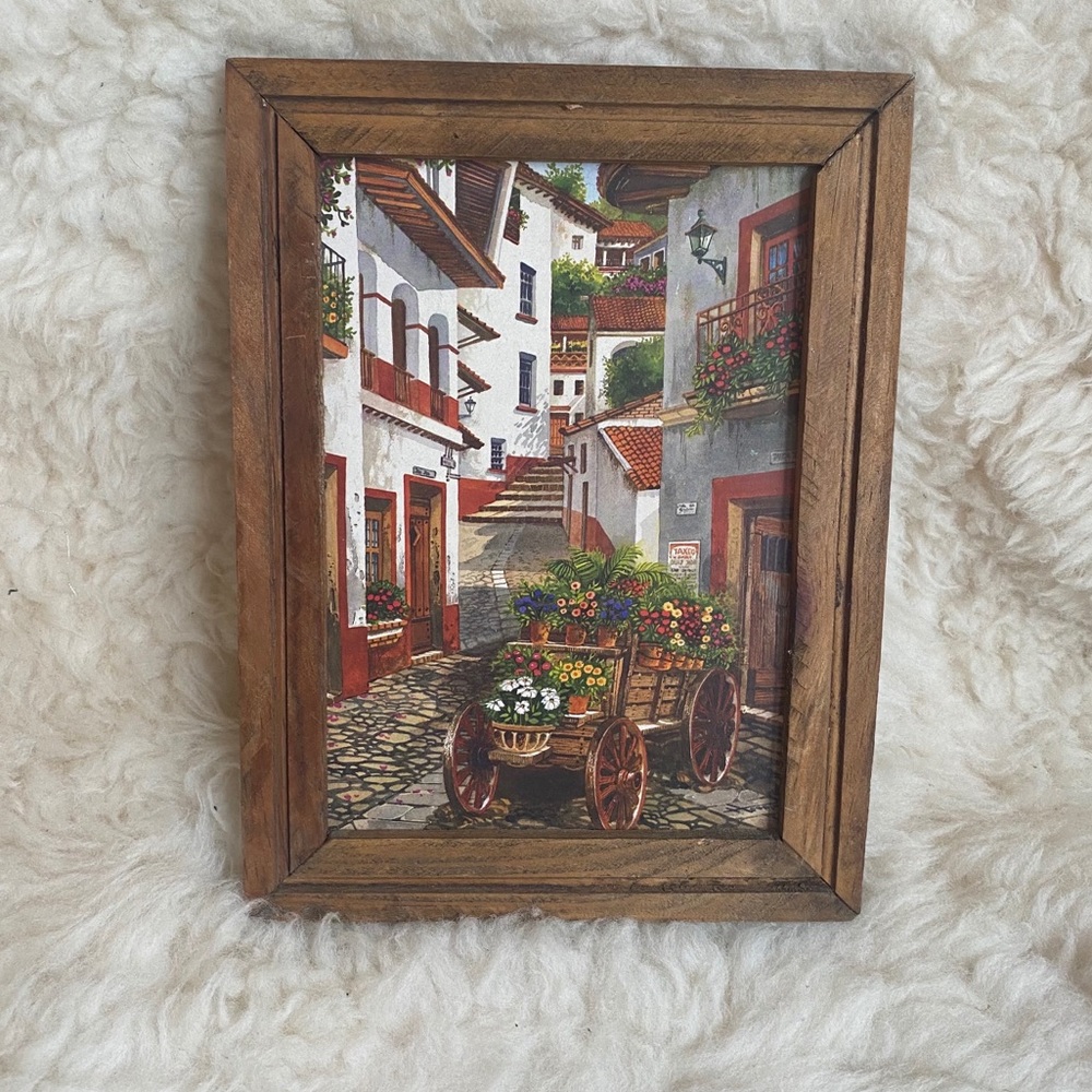 Vintage Vibe Still Life Framed Art Work Print